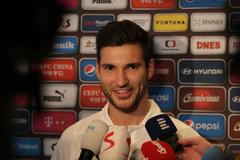 Trénink fotbalové reprezentace