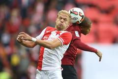 Derby Slavia-Sparta: Mick van Buren