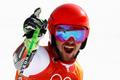 Marcel Hirscher v obřím slalomu na ZOH 2018