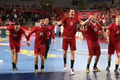 ME v házené: Česko - Dánsko, radost