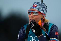 Anastasia Kuzminová ve vytrvalostním závodě na ZOH 2018