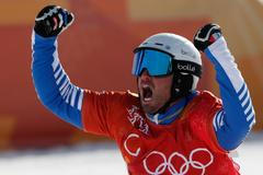 Pierre Vaultier, vítěz snowboardcrossu na ZOH 2018