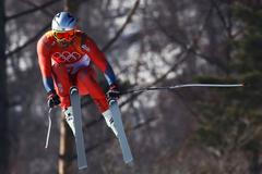 Vzhůru pro vítězství. Odložený olympijský sjezd ovládli norští bojovníci