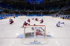 Čeští sledge hokejisté na paralympiádě 2018