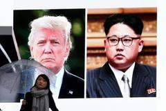 Donald Trump a Kim Čong-un