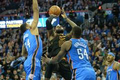 Lebron James vs. Oklahoma City Thunder
