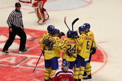 Česko - Švédsko na Švédských hrách 2018