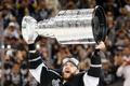 Los Angeles Kings' Marian Gaborik celebrates with the Stanley Cup after NHL Stanley Cup Finals in Los Angeles