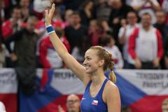 Fed Cup 2018, 1. kolo: Česko - Švýcarsko