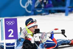 ZOH 2018: Stíhací závod biatlonistů: Ondřej Moravec