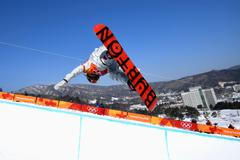 OH 2018, snowboarding, U-rampa, Chloe Kimová (USA)