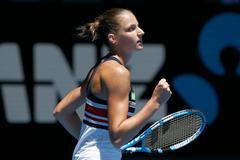 Podívejte se, jak hrály tenistky Plíšková, Vondroušová a Šafářová v Melbourne