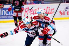 Třinec vs. Pardubice v prvním čtvrtfinále play off