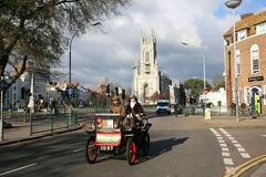 Londýn historický vůz