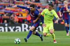 La Liga, Barcelona - Getafe: Messi a Arambarri