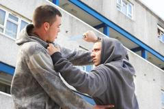 Kriminalita, útočník s nožem, ilustrační foto