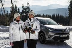 Paralympionička Pešková sjíždí svah stovkou