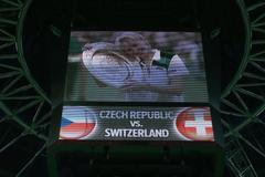 Fed Cup 2018, 1. kolo: Česko - Švýcarsko