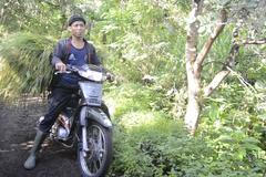 Život s nazlobenou sopkou berou na Bali s úsměvem