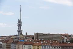 ilustrační fotografie, Žižkovský vysílač, Praha, 2017