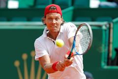 Tomáš Berdych na turnaji v Monte Carlu