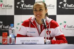 Fed Cup, Česko - Švýcarsko, Martina Hingisová