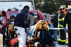 Místo na Manhattanu, kde došlo k najetí do chodců a střelbě