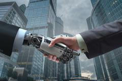 Budoucnost - robot - umělá inteligence - kyborg - implantát - AI