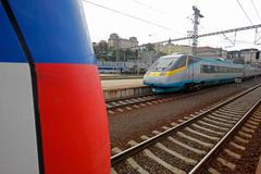 ilustrační fotografie, vlak, České dráhy, ČD, Praha, 2017