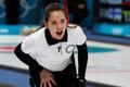Anastasia Bryzgalovová na ZOH 2018 (curling mix)