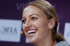 Petra Kvitová na turnaji v Petrohradu 2018
