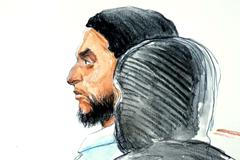 Salaha Abdeslama u soudu zachytili kreslíři