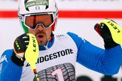 Peter Fill při SP ve Wengenu