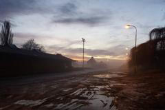 Nádraží v Hořicích v Podkrkonoší na přelomu roku 2017 a 2018.