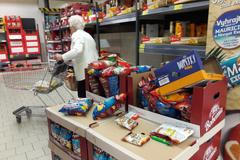 Kaufland nakupování nepořádek