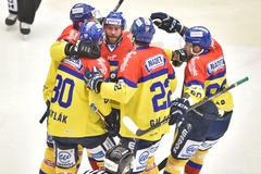 Radost hokejistů Motoru České Budějovice