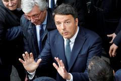 Bývalý italský premiér Matteo Renzi