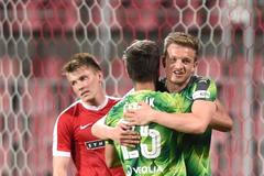 Hl, Zbrojovka Brno-Plzeň:  Milan Lutonský - Aleš Čermák a Jan Kopic.