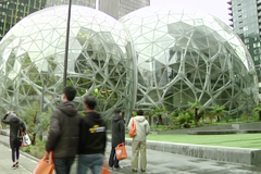 Amazon pro své zaměstnance v Seattlu vybudoval skleník s pralesem