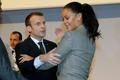 Macron a Rihanna