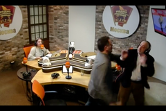 Ruští novináři se poprali kvůli Stalinovi v přímém přenosu