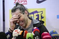 Jaromír Jágr, první den na Kladně po návratu z Calgary