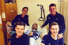 Petr Vakoč v nemocnici po havárii v JAR