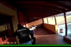 Slovenská policie zveřejnila záběry z razie související s vraždou novináře