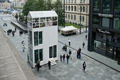 Dům postaví během noci, zabere plochu jednoho parkovacího místa. Vyjde na 900 tisíc