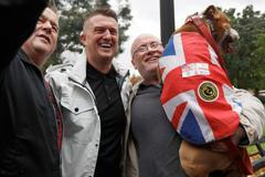 Foto / Tommy Robinson / Londýn / Reuters / Říjen 2017