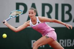 Karolína Plíšková v druhém kole French Open 2018
