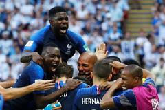 MS ve fotbale 2018: Francie vs. Argentina