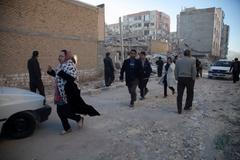 Zemětřesení v Íránu a Iráku, listopad 2017