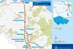 Dálnice D52 - plánovaný obchvat Mikulova